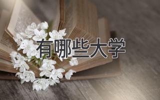 有哪些大学