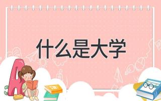什么是大学