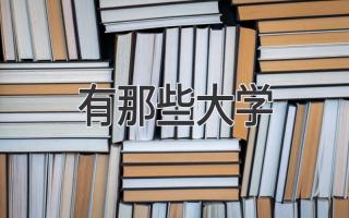 有那些大学