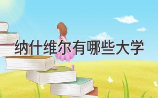 纳什维尔有哪些大学