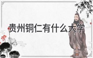 贵州铜仁有什么大学