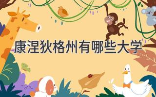 康涅狄格州有哪些大学