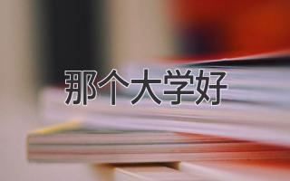 那个大学好