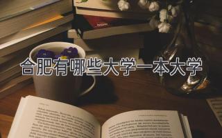 合肥有哪些大学一本大学