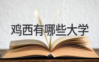 鸡西有哪些大学