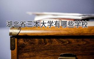 湖北省三本大学有哪些学校