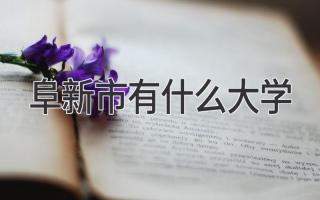 阜新市有什么大学