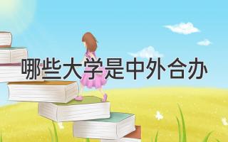 哪些大学是中外合办