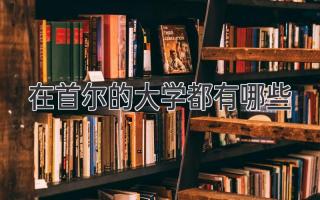 在首尔的大学都有哪些