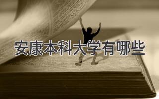 安康本科大学有哪些