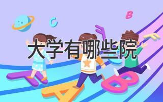 大学有哪些院