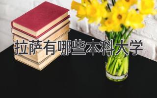 拉萨有哪些本科大学