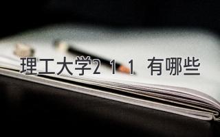 理工大学211有哪些