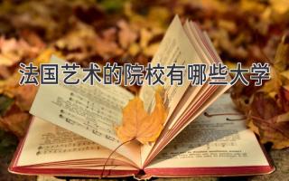 法国艺术的院校有哪些大学