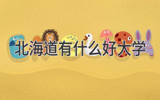 北海道有什么好大学