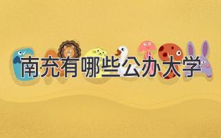 南充有哪些公办大学