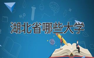 湖北省哪些大学