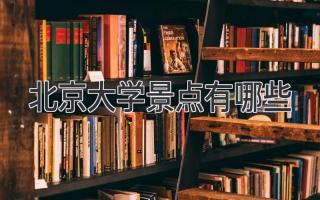 北京大学景点有哪些