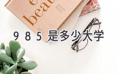 985是多少大学