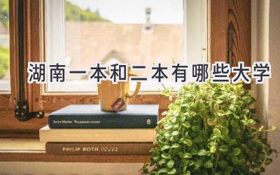 湖南一本和二本有哪些大学