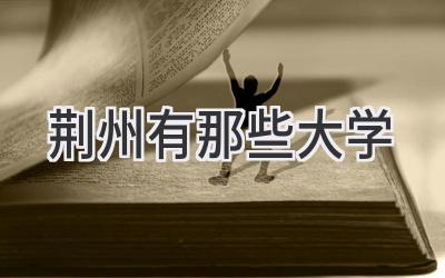 荆州有那些大学