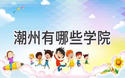 潮州有哪些学院
