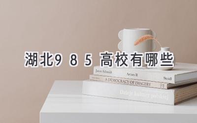 湖北985高校有哪些