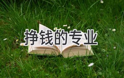 挣钱的专业