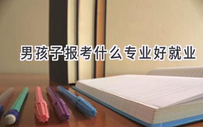 男孩子报考什么专业好就业