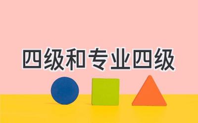 四级和专业四级