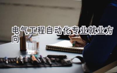 电气工程自动化专业就业方向