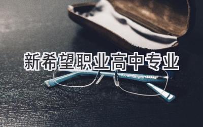 新希望职业高中专业