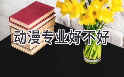 动漫专业好不好