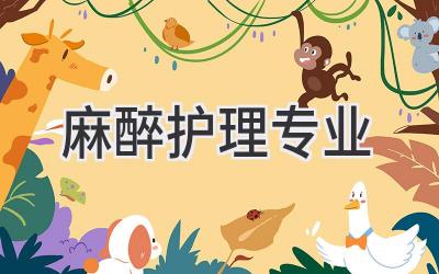 麻醉护理专业