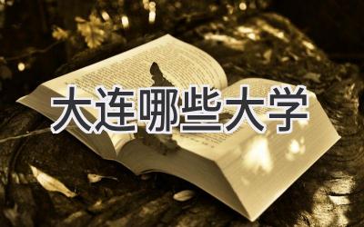 大连哪些大学