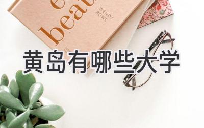 黄岛有哪些大学