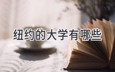 纽约的大学有哪些