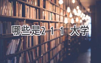 哪些是211大学
