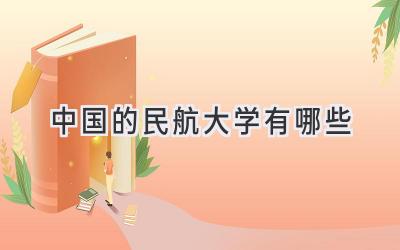 中国的民航大学有哪些