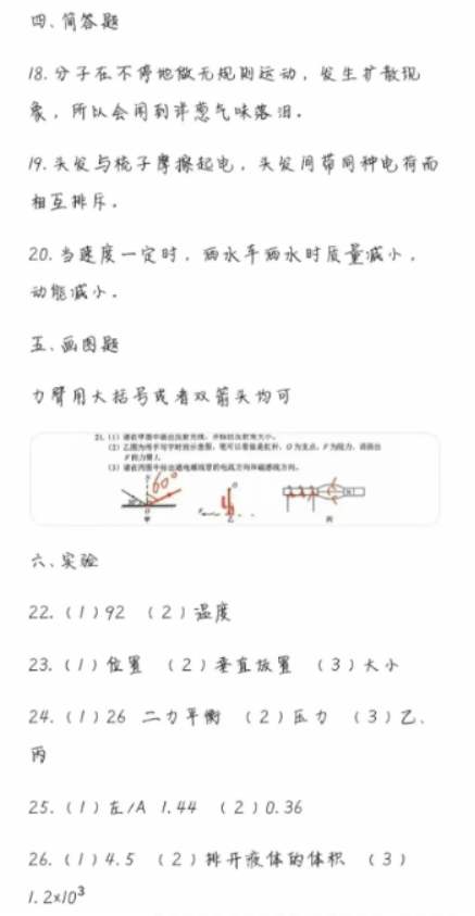 2023吉林中考化学真题（图片版） 2023广州中考化学真题