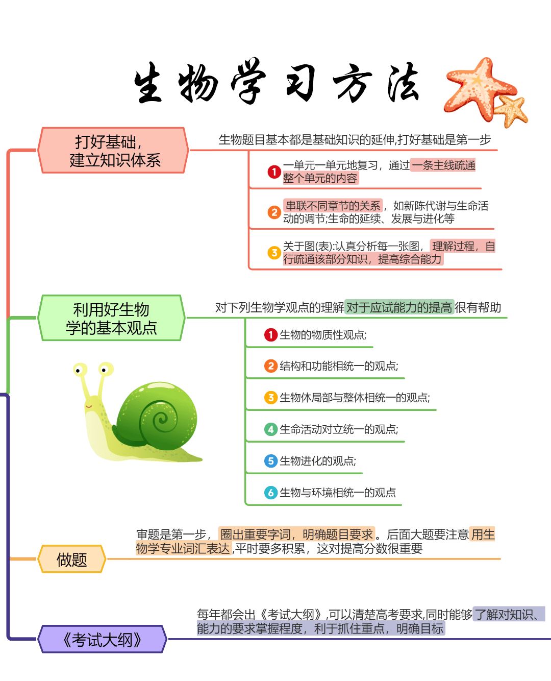 高中学习方法和技巧？